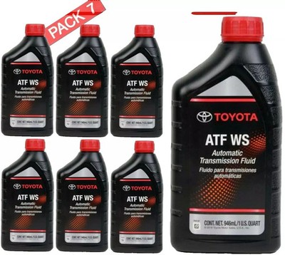 7 Quart GENUINE ATF WS Automatic Transmission oil (FOR TOYOTA Fluid Lexus Scion)
