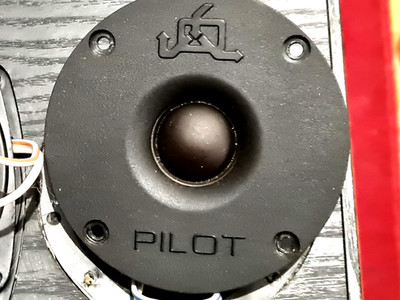 PEERLESS  SR 10  PILOT   HT 400 25 mm Seidenkalotte   HiFi Kalottenhochtöner