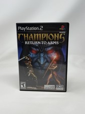 Champions Return to Arms PS2 PlayStation 2 Complete CIB Pristine Disc Authentic