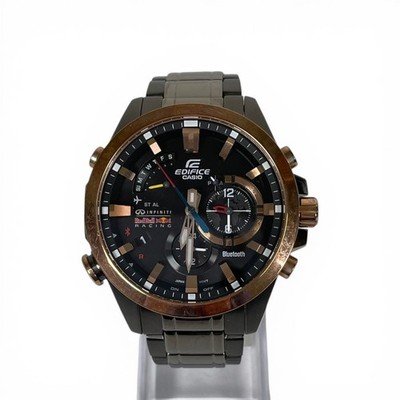 Casio EQB-510RBM-1AJR Edifice Solar Red Bull Racing Limited Used from Japan