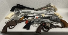 Cap Gun Lot/roy rogers/halco/hubley/Lone Ranger