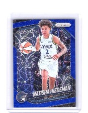 2025 Panini Prizm WNBA Natisha Hiedeman #53 Blue Velocity