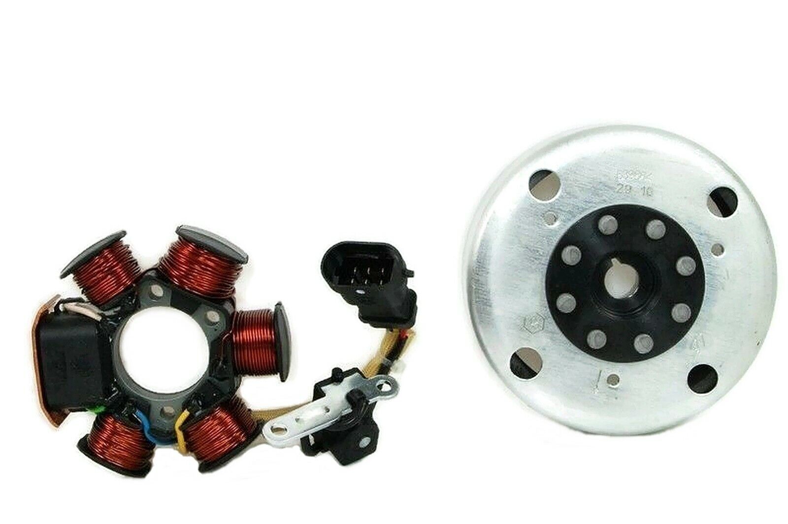 Stator et rotor Piaggio Zip 2 contre les pannes d'allumage 12V 65W