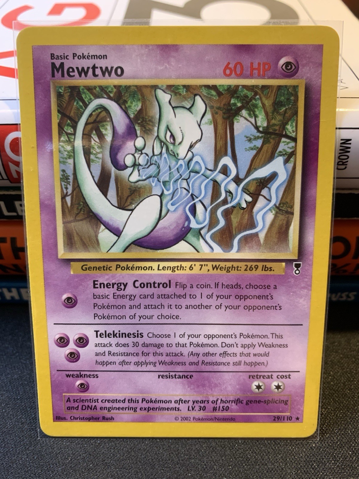 Pokemon TCG MEWTWO 29/110 Legendary Collection - 2002 ENG ENGLISH LP