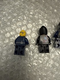 Lego Movie Robo Swat Minifigure Lot of 3 Swat Wild Style Bad Cop Minifigs Police