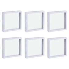 Floating Frame Display Holder Stand 3D Jewelry Display Box 4.33 x 4.33 x 0.79...