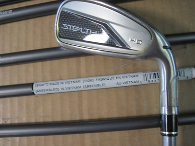 TaylorMade Stealth HD irons 5 -A - 7pc  Fujikura Speeder NX Regular Graph #20066