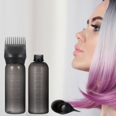  6 Pcs Haarfärbebürste Flasche Haarfarbe Applikator Haarfarbenflasche