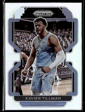 2021-22 Panini Prizm #105 Xavier Tillman Silver Basketball Card 3001K