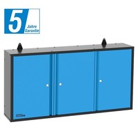 GüDe Wandschrank Gws 3T Eco Line Werkzeugschrank - LochrüCkwand - Stahlblech