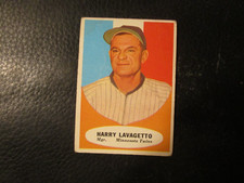 1961  TOPPS #226  HARRY LAVAGETTO  TWINS     VG
