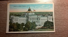 Vintage Library of Congress Washington DC Postcard Garrison Toy & Novelty Co