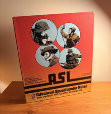 Advanced Squad Leader Rules in Binder with Slipcase - Avalon