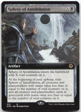 MTG Sphere of Annihilation (Extended Art) R Forgotten Realms 376 LP