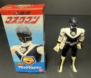 FIGURINE MASKMAN BIOMAN 2 SENTAI Taiwan 1987 Force rouge Die cast BANDAI Vintage EUR 49,99 - FR