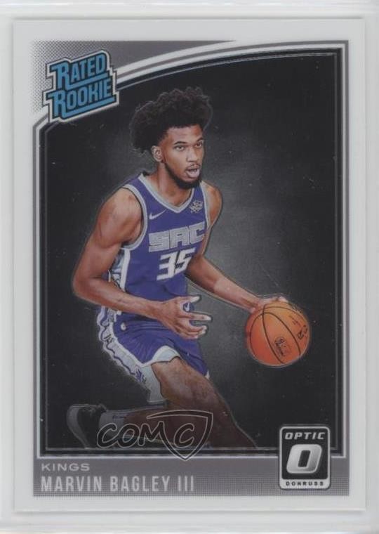 2018-19 Panini Donruss Optic Rated Rookie Marvin Bagley III #168 12g7