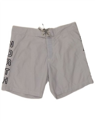 North Sails Mens Graphic Swimming Shorts Medium  Grey Nylon DN09