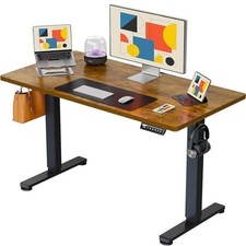 44"x24" Small Sit Stand up Desk Height Adjustable Standing Desk Home Office Desk