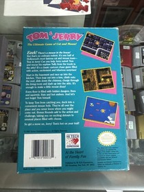 Tom & Jerry: The Ultimate Game of Cat and Mouse (Nintendo NES) CIb (tested)