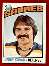 1976-77 O-Pee-Chee #27 Jerry Korab NM-MT