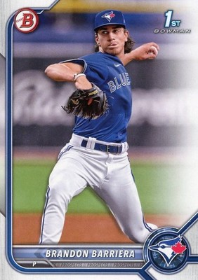 2022 Bowman Draft TORONTO BLUE JAYS Team Set (4 cards)