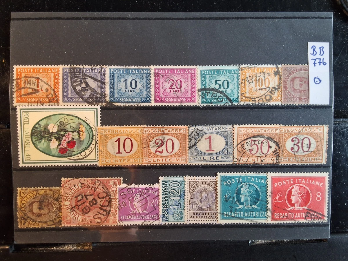 ITALIEN 🇮🇹 BRIEFMARKEN GESTEMPELT LOT BB 776