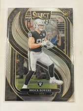2024 Panini Select Football Brock Bowers Rookie #118 Raiders Premier Level