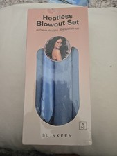 Heatless Curls Overnight Rods - 4 Pcs No-Heat Blowout Hair Curler Set, Hair Roll