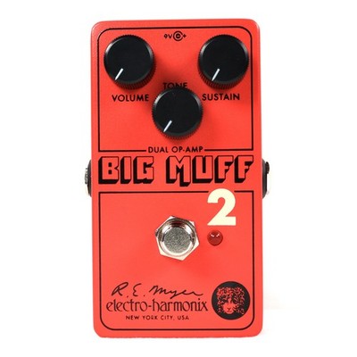 Electro-Harmonix EHX Big Muff Pi 2 Nano Dual Op-Amp Fuzz Guitar Pedal