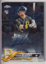 AUSTIN MEADOWS 2018 TOPPS CHROME BASEBALL AUTOGRAPH AUTO ROOKIE CARD #RA-AUM
