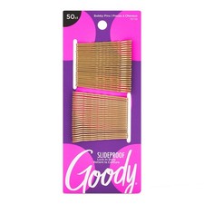 SlideProof Bobby Pins 50 Ct Metallic Blonde High Gloss Hair Comfortable