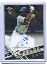2017 Andrew Toles Topps Chrome Auto RC #RA-AT (H362) $6 MAX SHIP