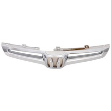 Grille For 2003-2005 Honda Accord Sedan Chrome Plastic