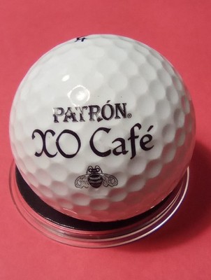 PATRON X O CAFE BEE LOGO GOLF BALL GREAT FOR ANY VINTAGE COLLECTION!