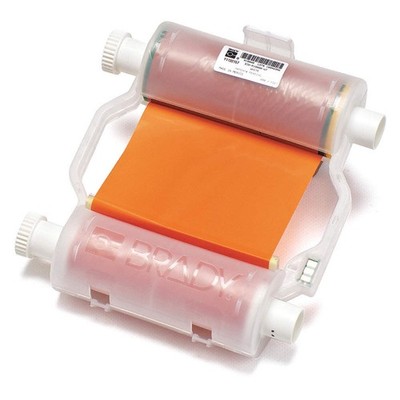 BRADY B30-R10000-OR Ribbon,Orange,4-21/64 In. 6UMW8