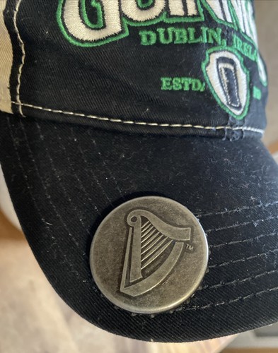 Guinness Dublin Ireland Cap Hat Cap Green Black Beige Bottle Cap Opener Beer - Picture 3 of 12