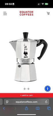 Bialetti Brikka Moka Pot Stovetop Coffee Maker for 4 Cups