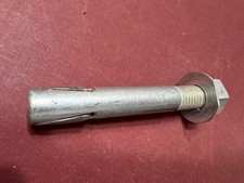 1 - Vintage Unbranded 5/8" x 4-1/2" Expanding Concrete Anchor With Nut & Washer
