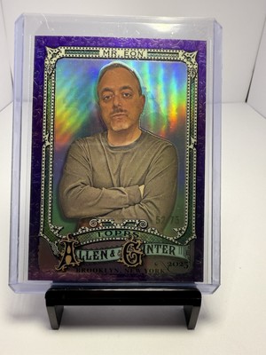 2025 Topps Allen & Ginter Mr. Eon /75 Purple Refractor 288 The High & The Mighty