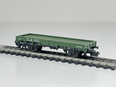 Minitrix Low Sided Flat Car of the DB Germany