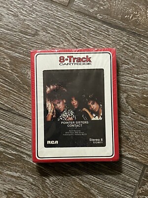 Pointer Sisters Contact 8 Track New Sealed