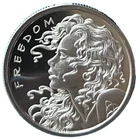2025 Freedom Girl Silver Shield 1 oz .999 Silver Round in CAPSULE