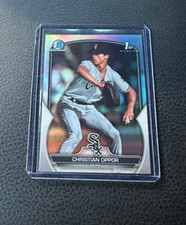 2023 Bowman Draft Chrome Christian Oppor 1st Bowman Refractor