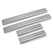 Einstiegsleisten Zierleisten Kantenschutz Edelstahl Auto für Ford C-MAX I 03-10