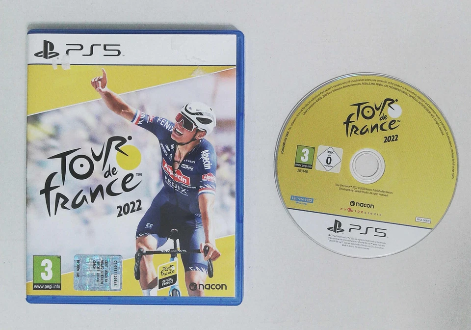 PS5 : TOUR DE FRANCE 2022 - Completo, ITALIANO ! PLAYSTATION 5 - Completo, ITA !