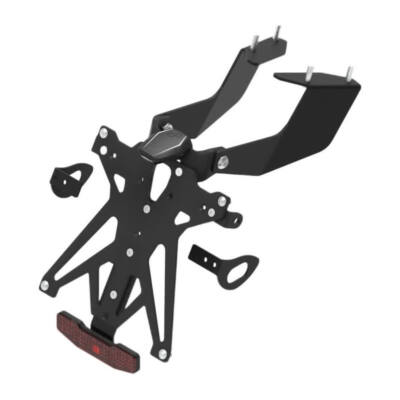 Set Nummernschildhalter Verstellbar LIGHTECH b3 für Honda Integra S 750