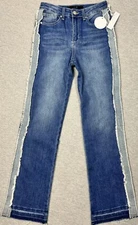 NWT Joes Denim Jeans Girls  Size 16 Blue Straight Leg External Seam