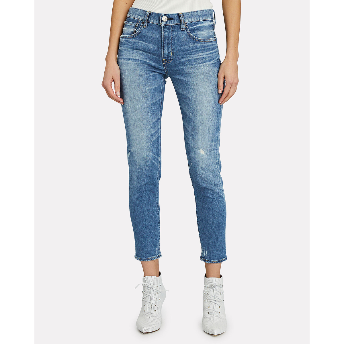 MOUSSY VINTAGE Comfort Velma Skinny Denim Jeans Blue Size 24 | eBay 