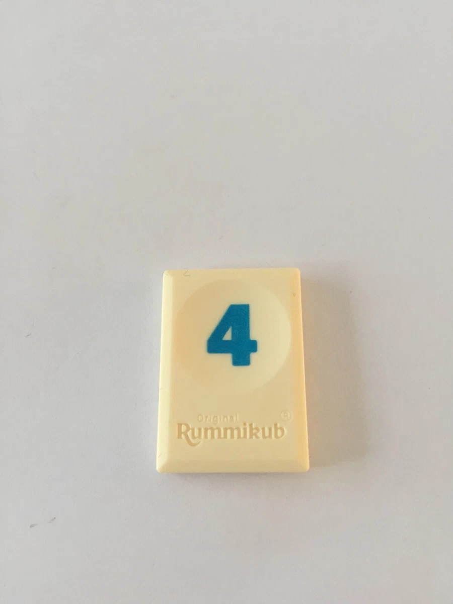 Tuile Chiffre 9 Orange Pour Rummikub Voyage - Occasion - Jeu De Société