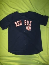 Genuine Major League 2001 Boston Red Sox GARCIAPARRA 5 JERSEY Youth Size L 14-16